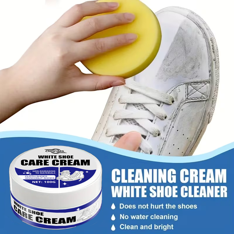 White Shoe Cleaner Cream: Stai - огляд і ціна Sneaker Cleaner