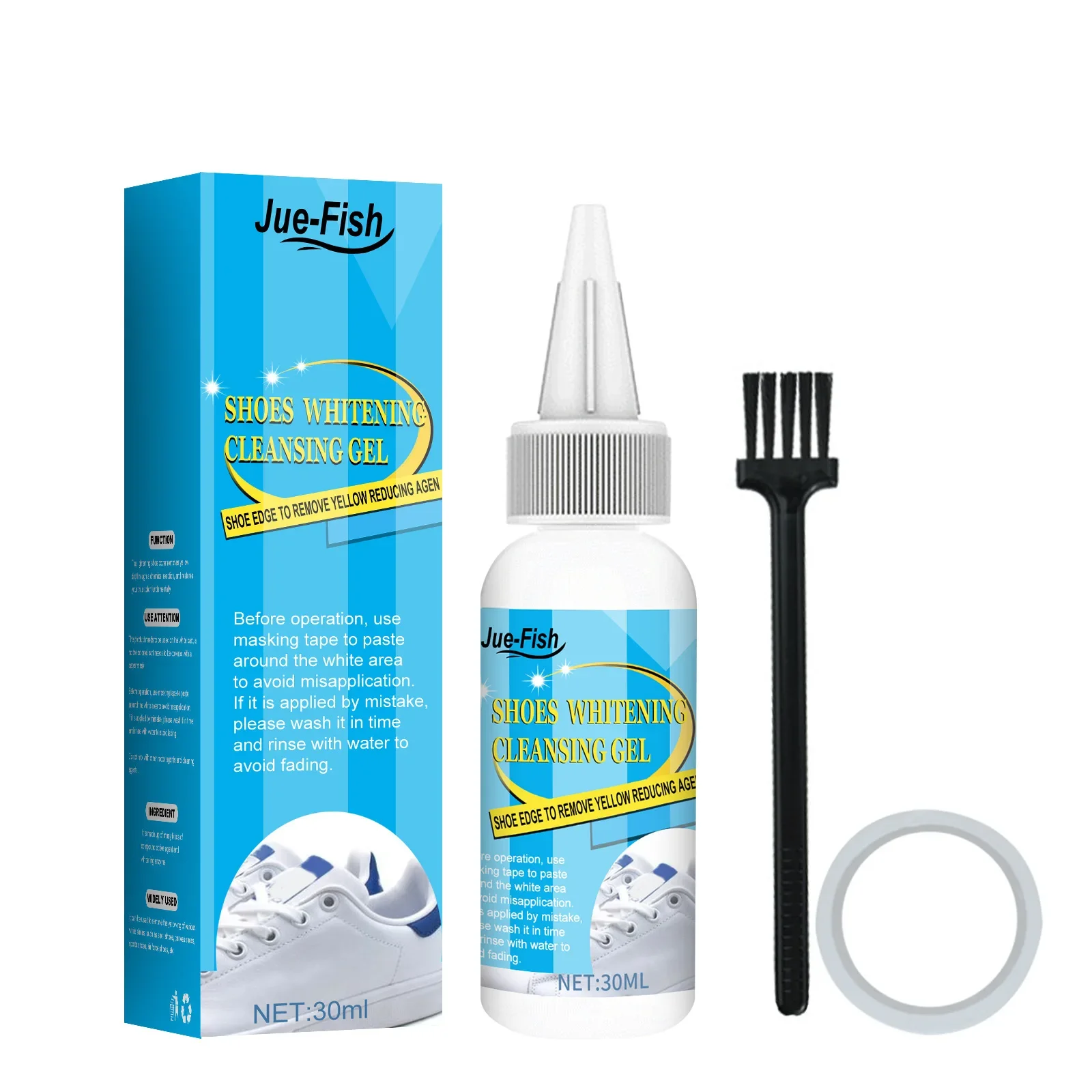 White Shoes Cleaning Gel Stain - огляд і ціна Sneaker Cleaner