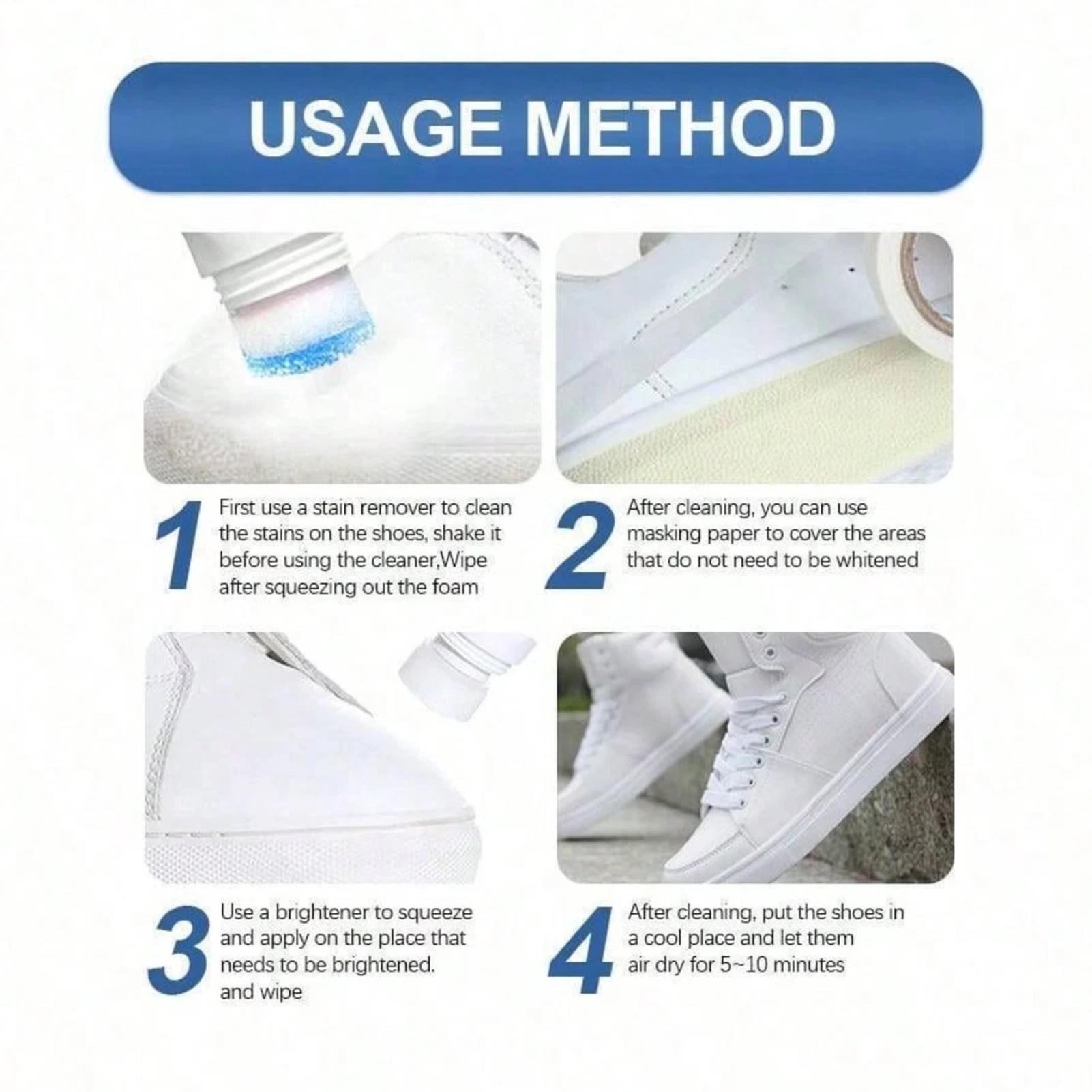 No-Wash Foam Shoes Cleaner 100 - огляд і ціна Sneaker Cleaner
