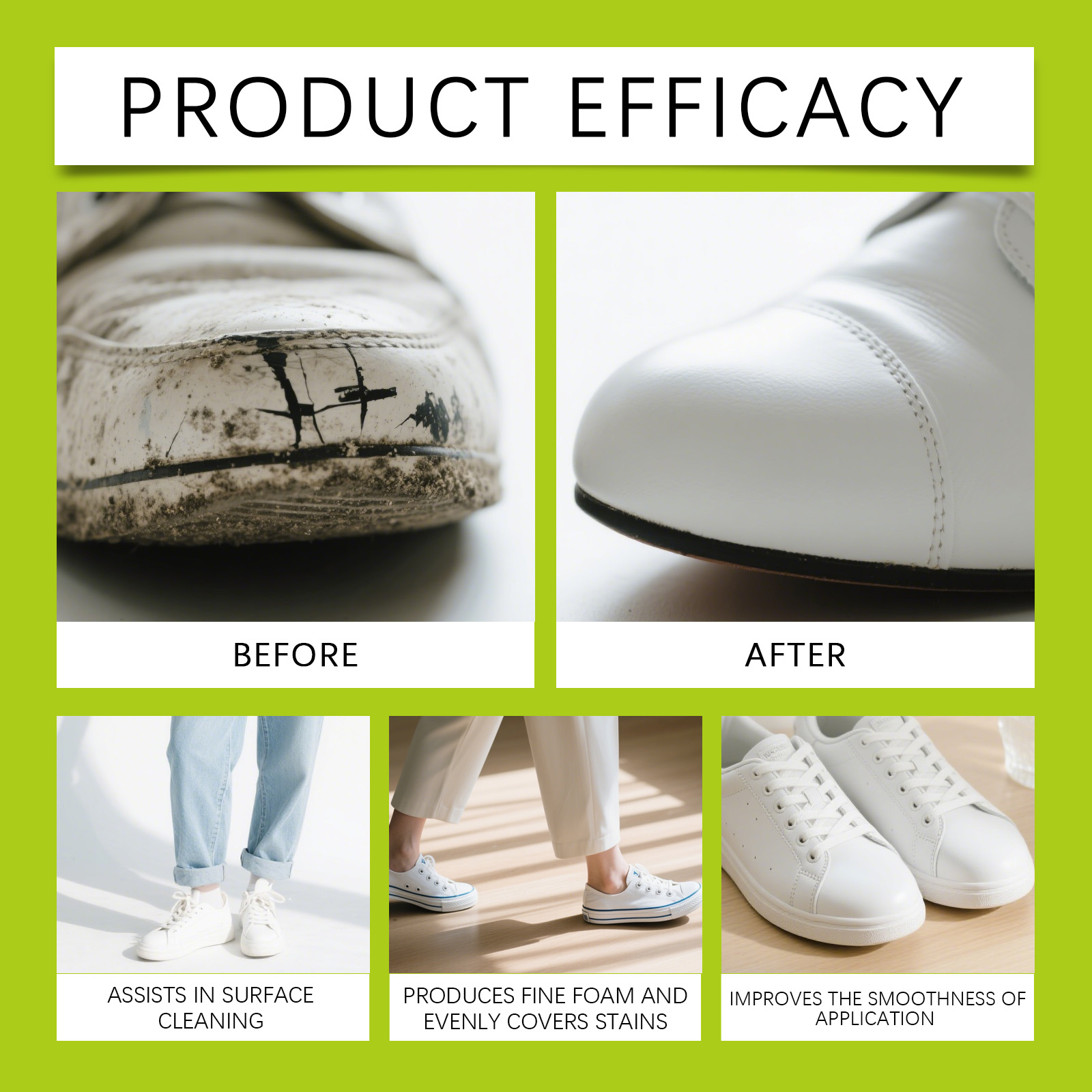 White Shoe Cleaner Sneaker Cle - огляд і ціна Sneaker Cleaner